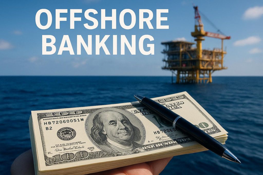 Offshore banking and dollar based cash management