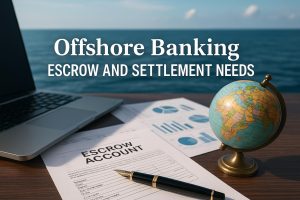 Offshore banking for escrow and settlement needs