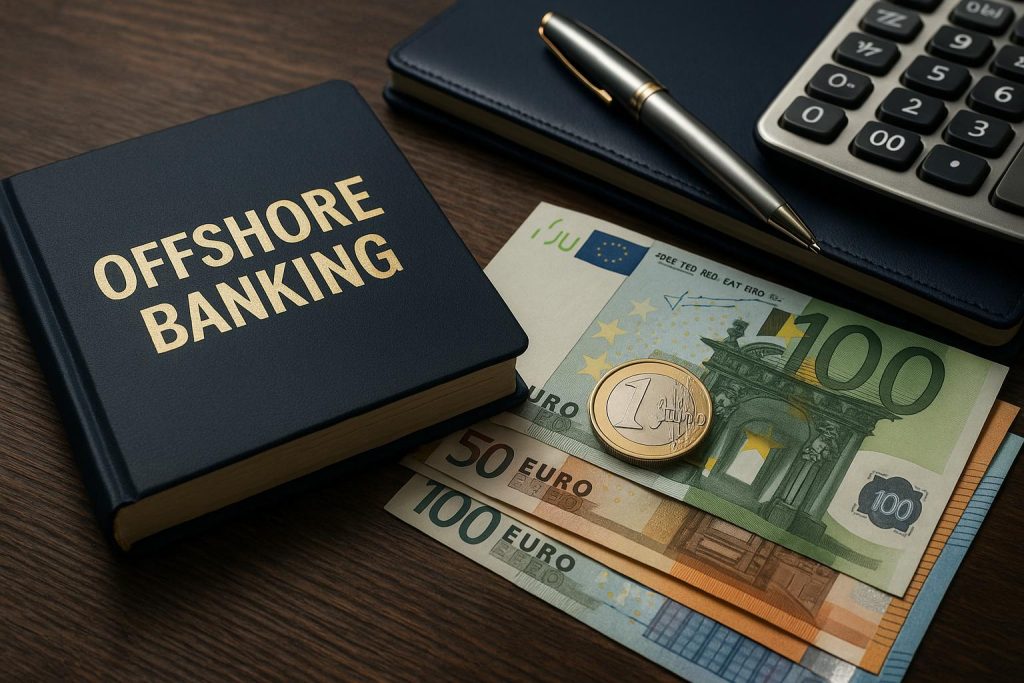 Offshore banking and euro based treasury planning